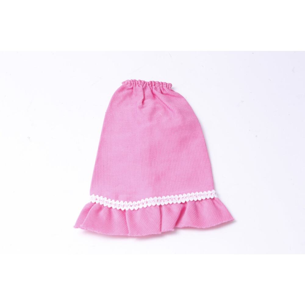 70s 60s Barbie, Pink Skirt, 6", Doll Clothing, Doll Fashion, Accessory, Doll